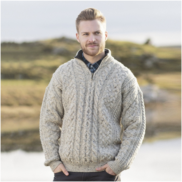 A taste of Celtic culture with Irish knit sweaters